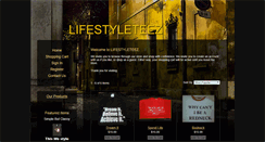 Desktop Screenshot of lifestyleteez.com