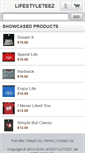 Mobile Screenshot of lifestyleteez.com